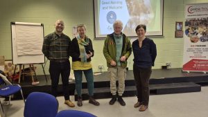 Green Task Force Project Team (left to right): David Price, Facilitator and Planner; Celia Spouncer, Spouncer Ecology (Ecology Consultant); David Thompson, Spouncer Ecology (Ecology Consultant); Alison Matthews, In-house Project Coordinator.