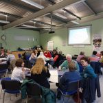 People giving views at Community Engagement Day Feb 2026