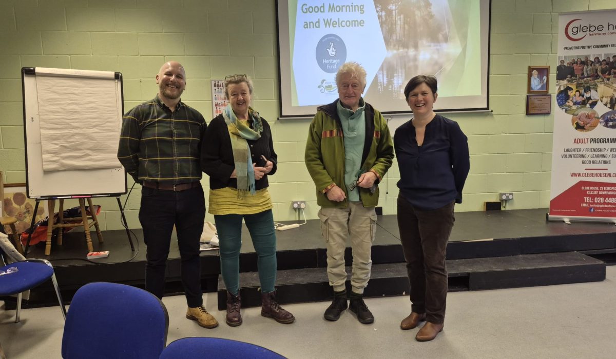 Green Task Force Project Team (left to right): David Price, Facilitator and Planner; Celia Spouncer, Spouncer Ecology (Ecology Consultant); David Thompson, Spouncer Ecology (Ecology Consultant); Alison Matthews, In-house Project Coordinator.